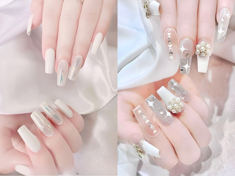 Móng tay cưới đẹp