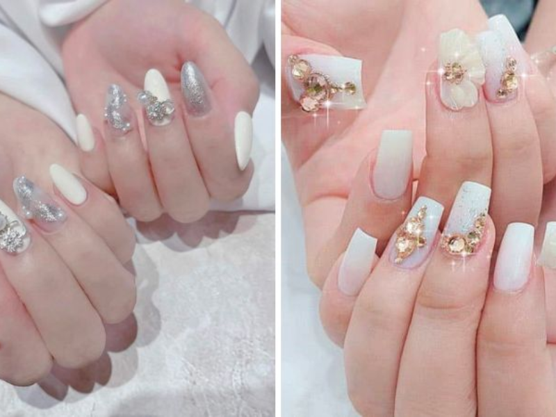 Móng tay cưới đẹp