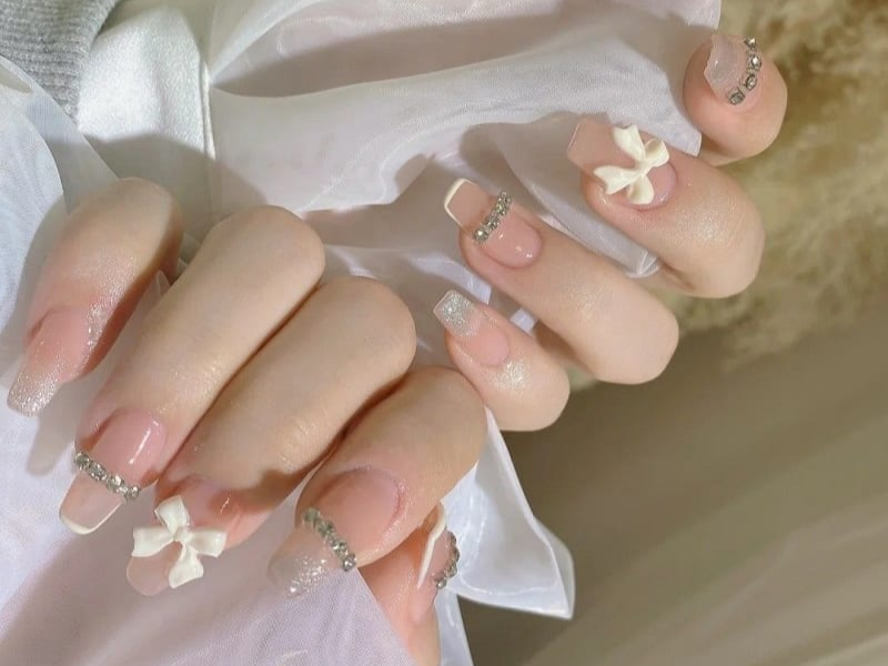 Móng tay cưới đẹp